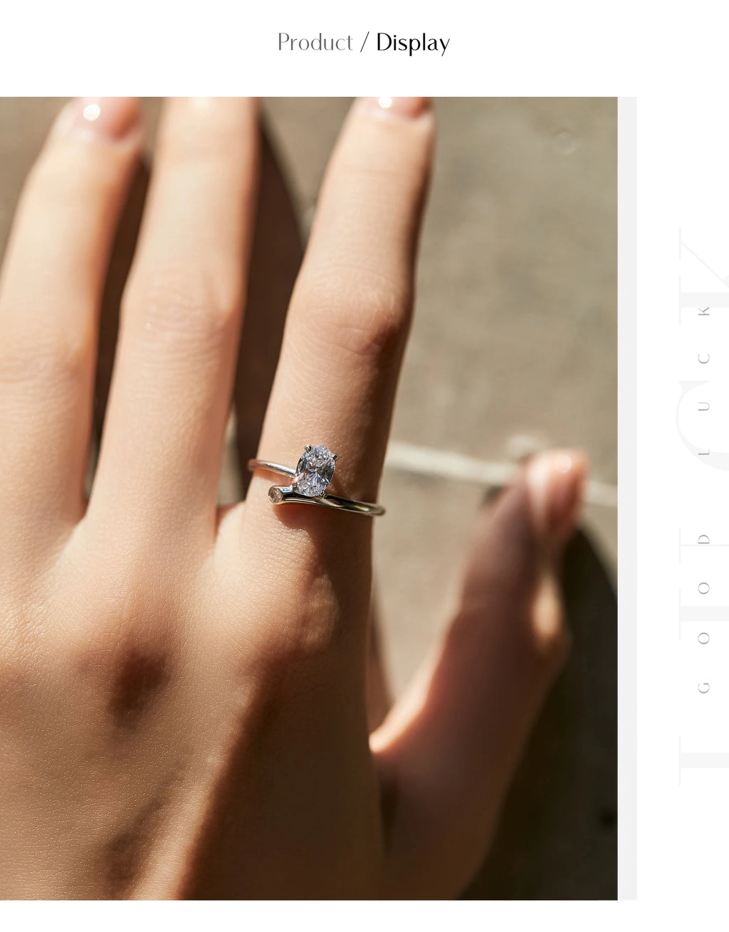 Irregular Oval Ring
