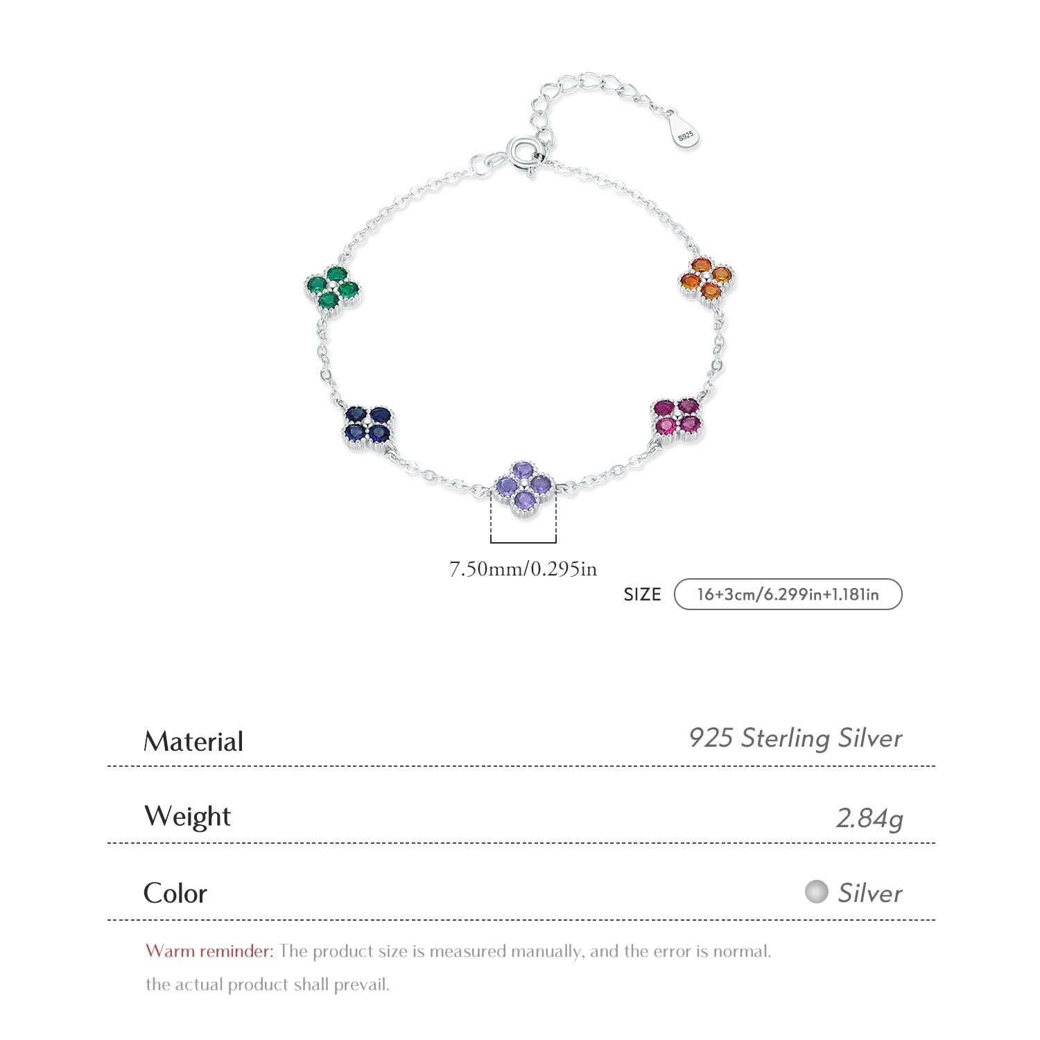 Four Leaf Clover Bracelet