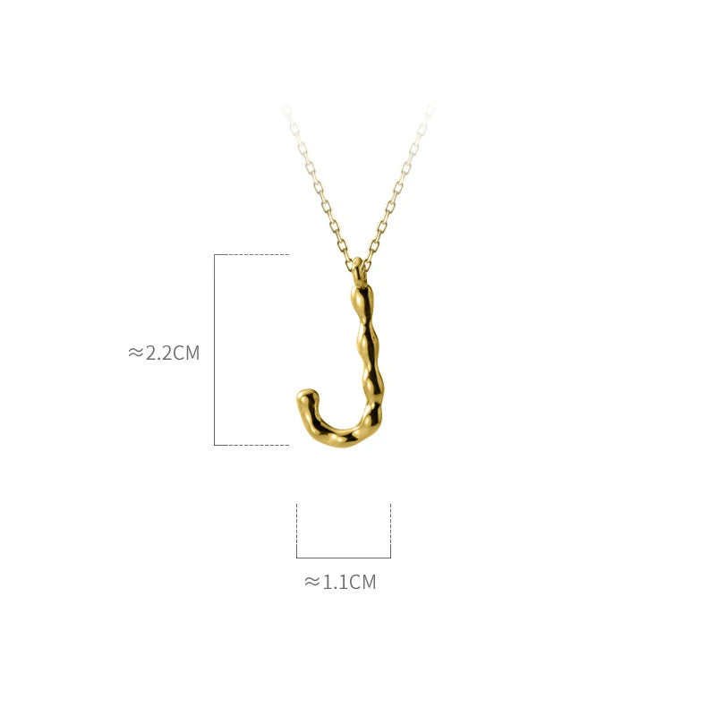 Simple 26 Letters Chain Necklace