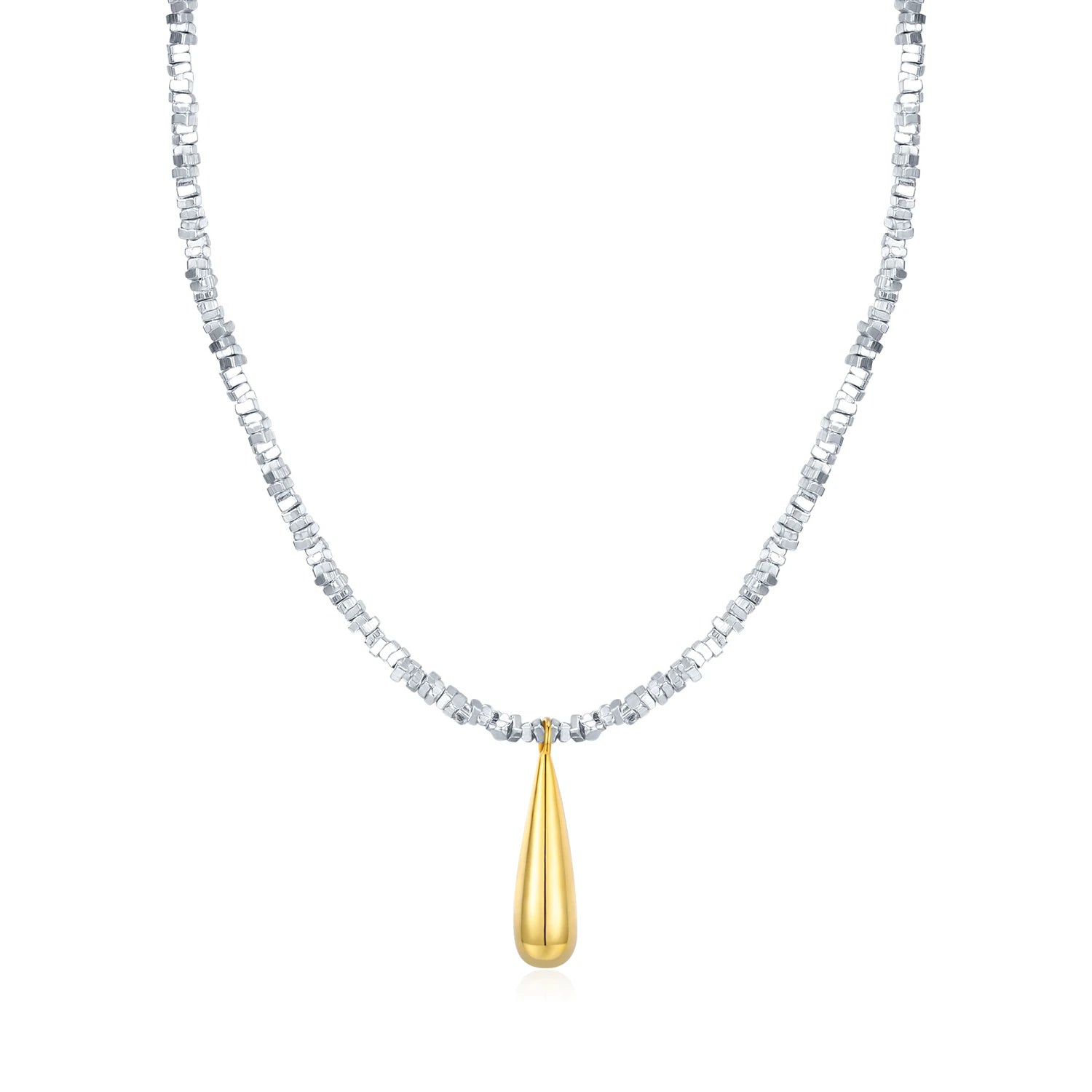 Pendentif goutte d'eau en or 