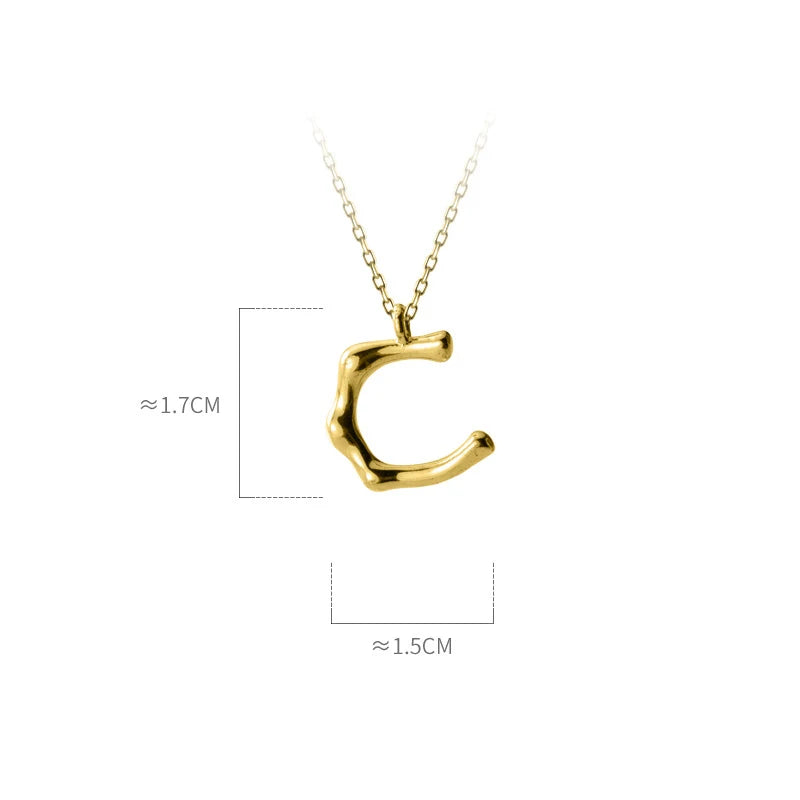 Simple 26 Letters Chain Necklace