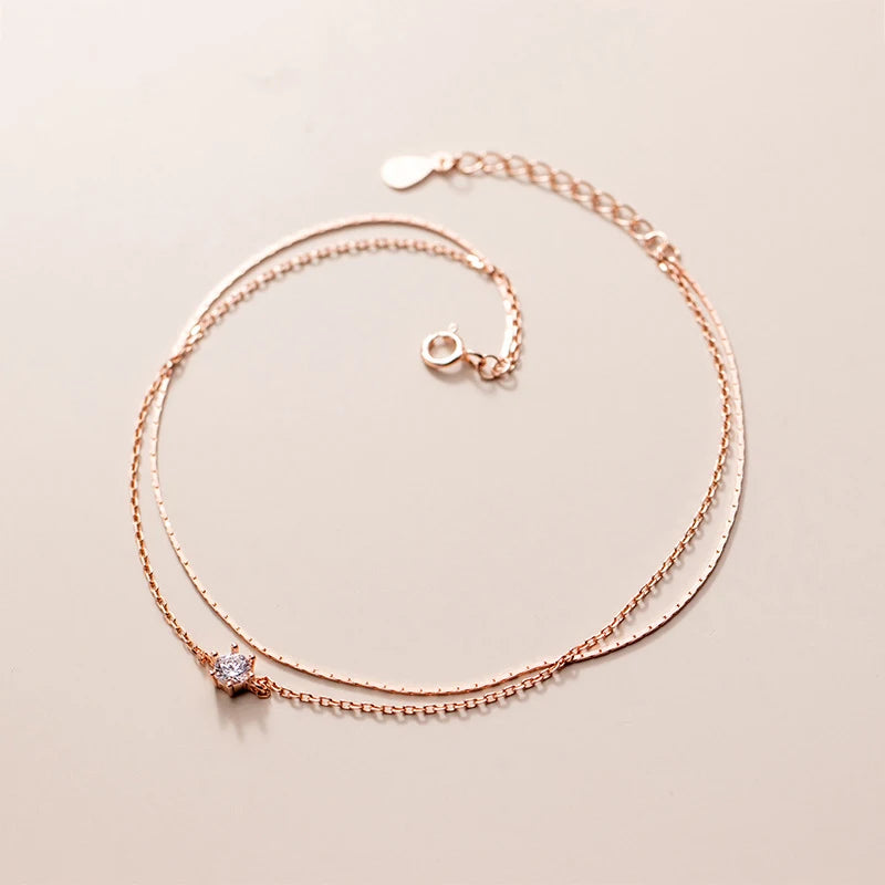Double Layer Anklets