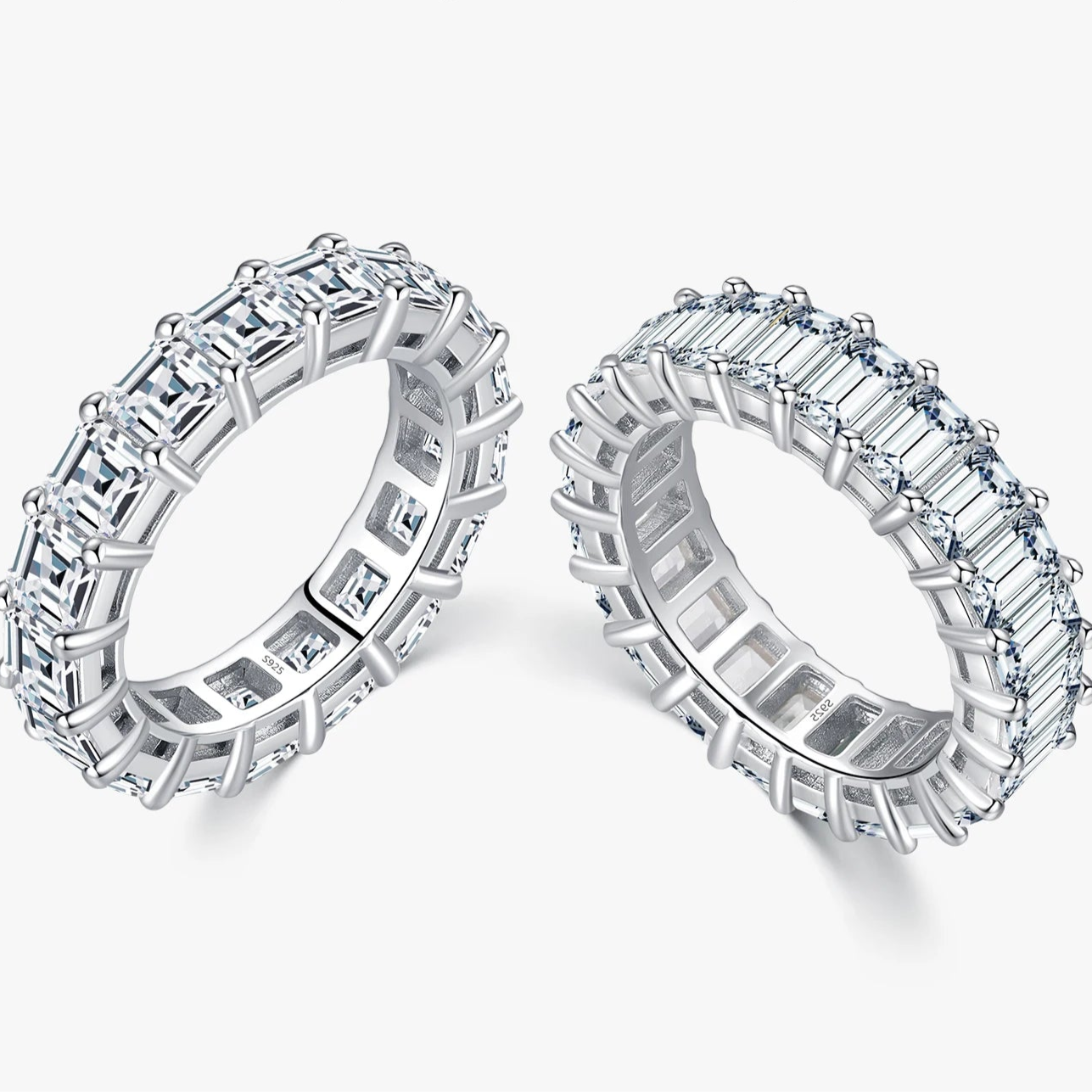Emeralda Cut High Grade Zirconia Ring
