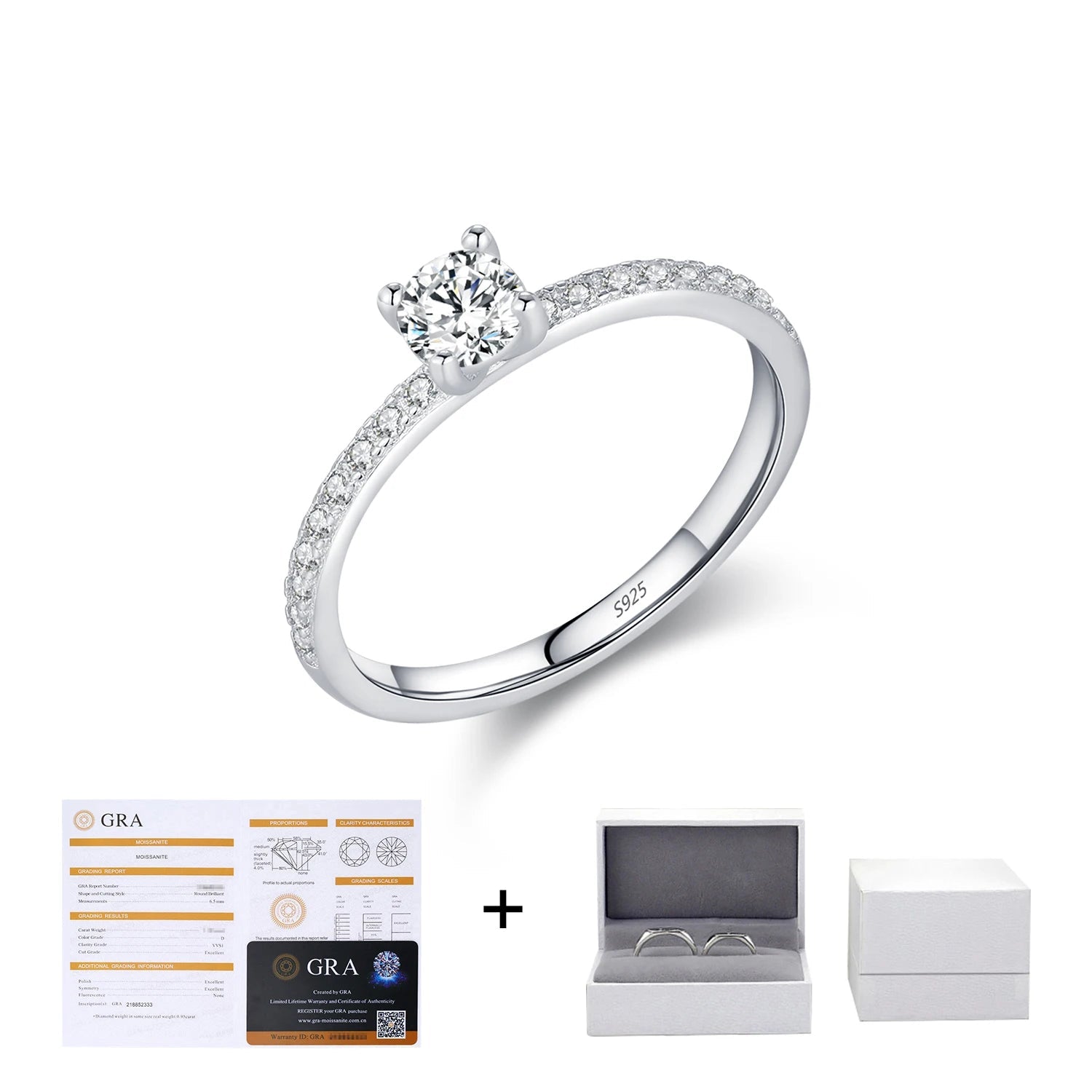 Bury Ring - Moissanite