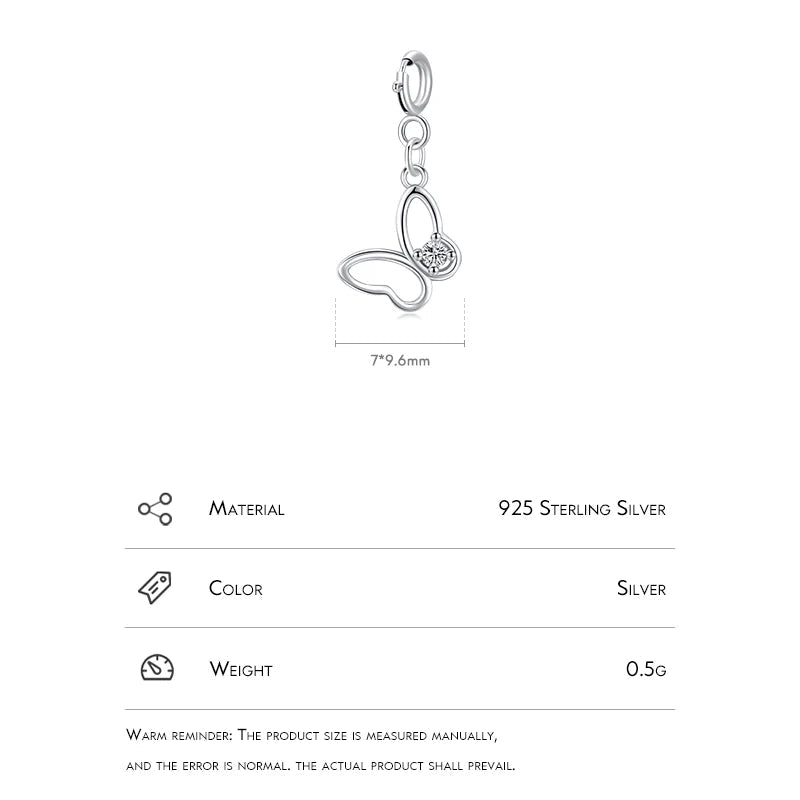 Butterfly Charm Pendant