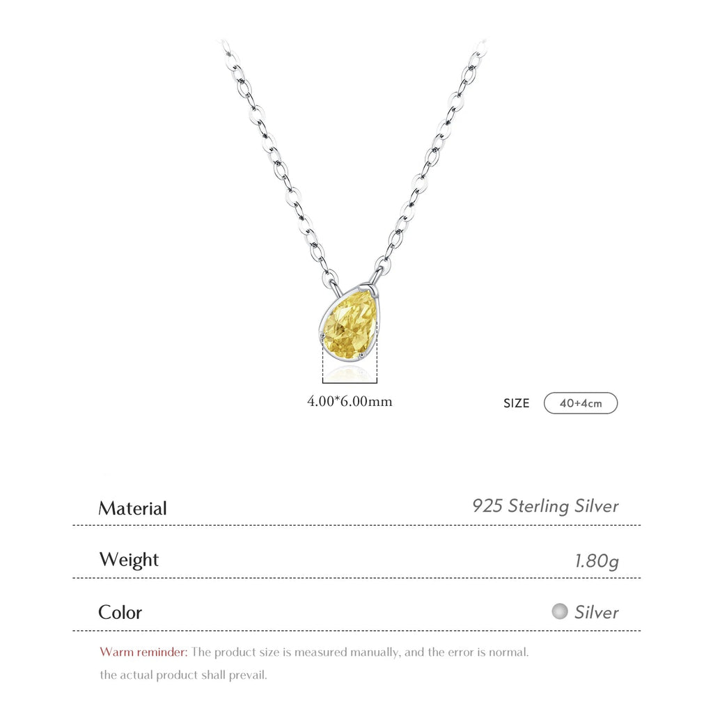 Collier Goutte d'Eau - Plaqué Or 