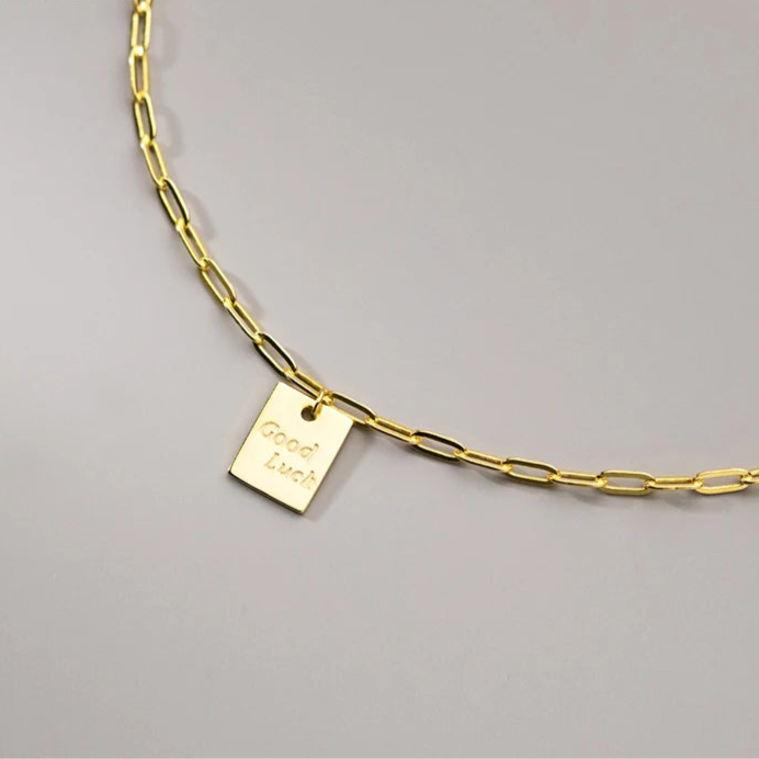 Simple Lucky Chain Anklet