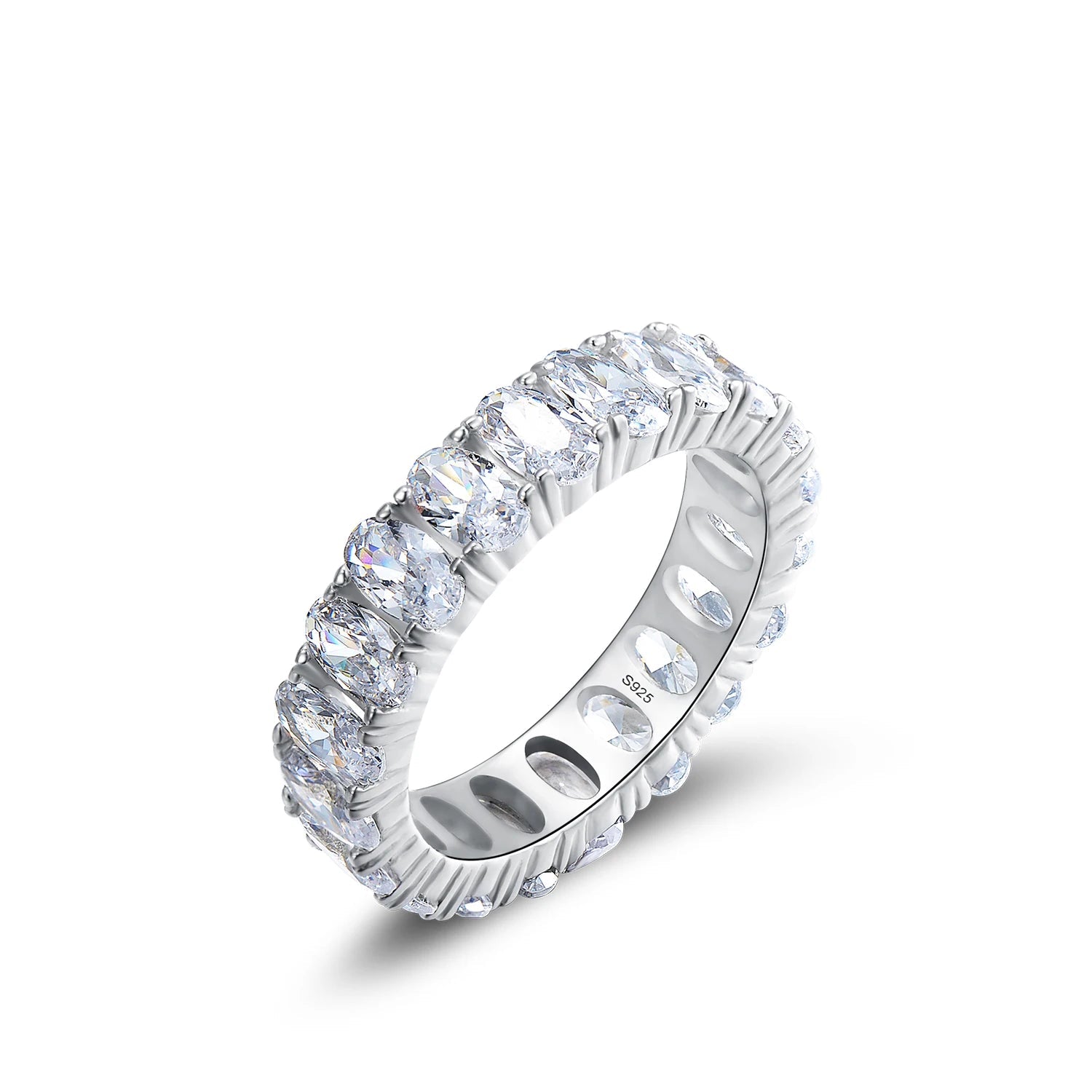 Emeralda Cut High Grade Zirconia Ring