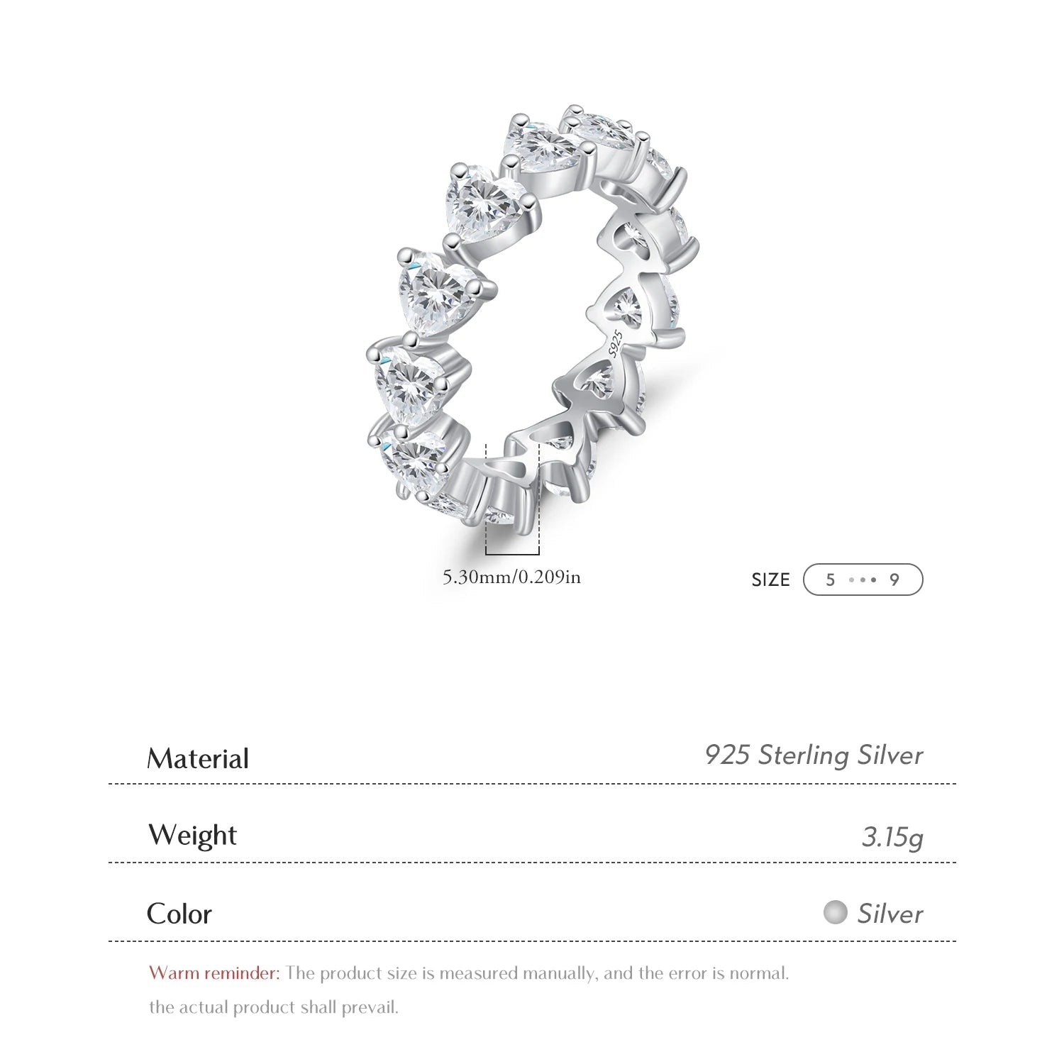 Romantic Heart Ring