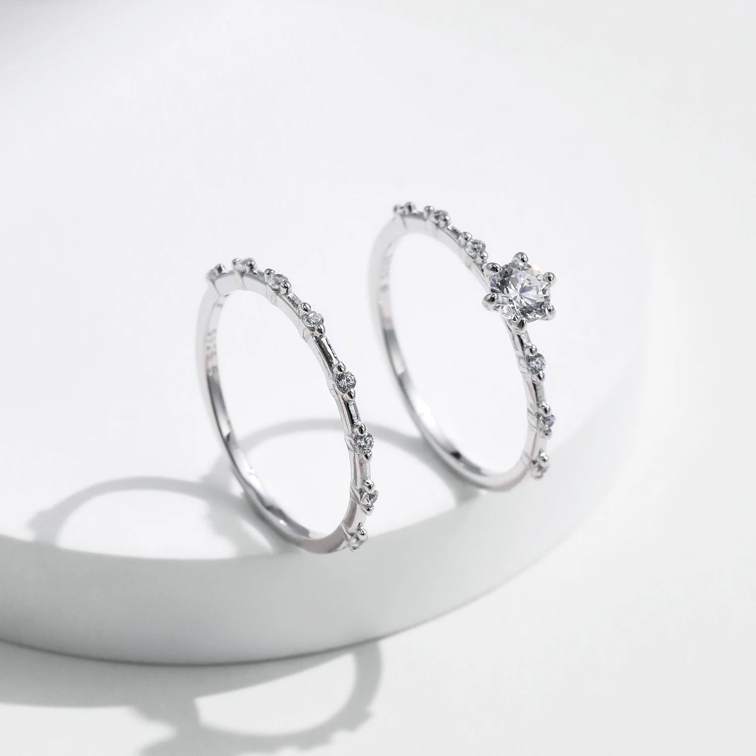 Moissanite Rings