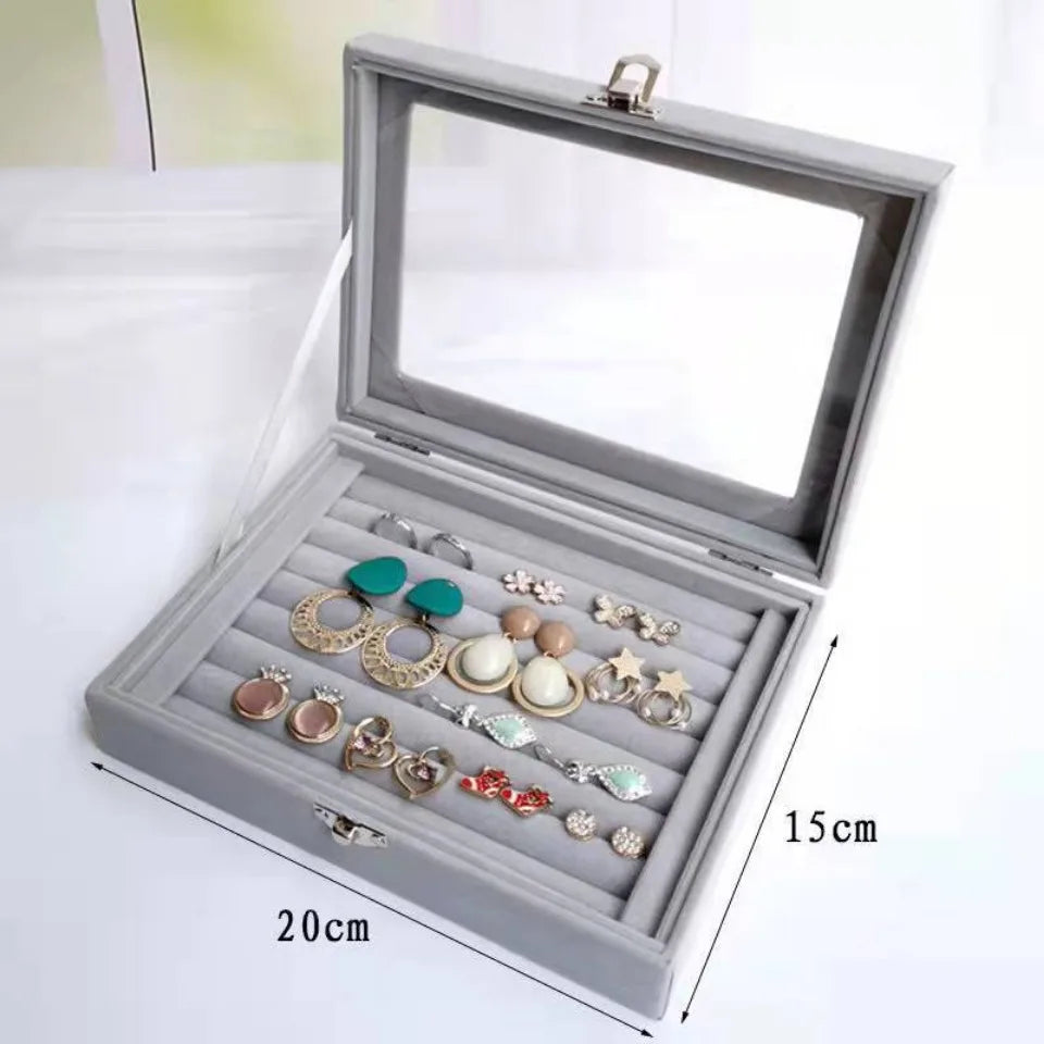 Velvet Rrings Box
