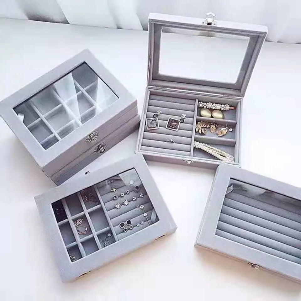 Velvet Rrings Box