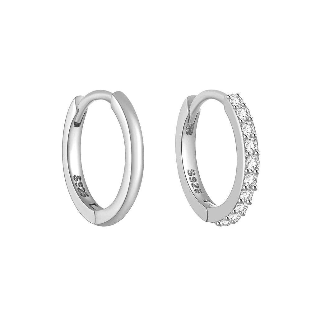 Glossy Hoop Earrings