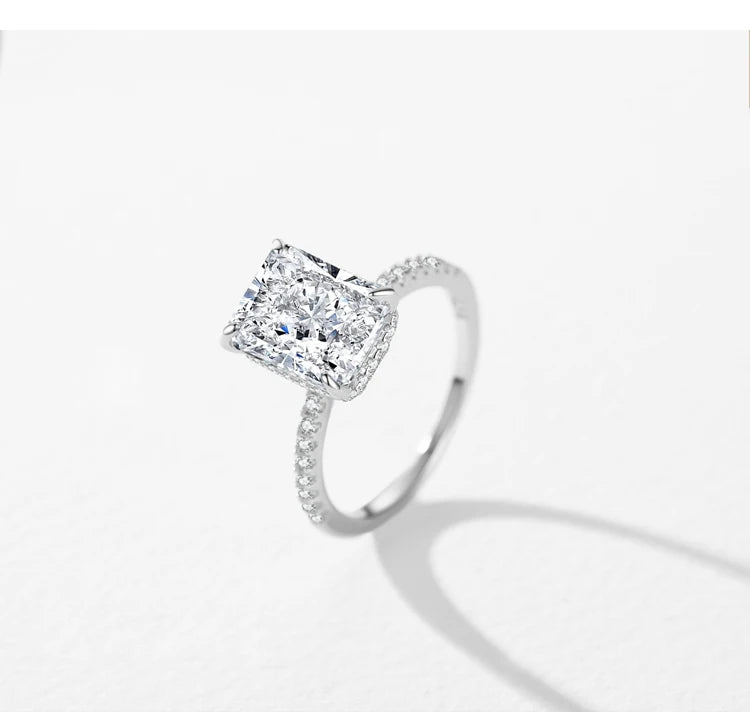 8A Crushed Iced Out Cut Ring