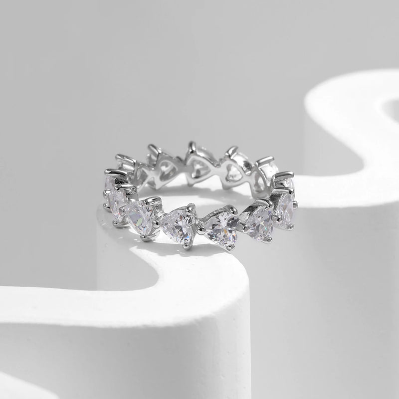 Romantic Heart Rings