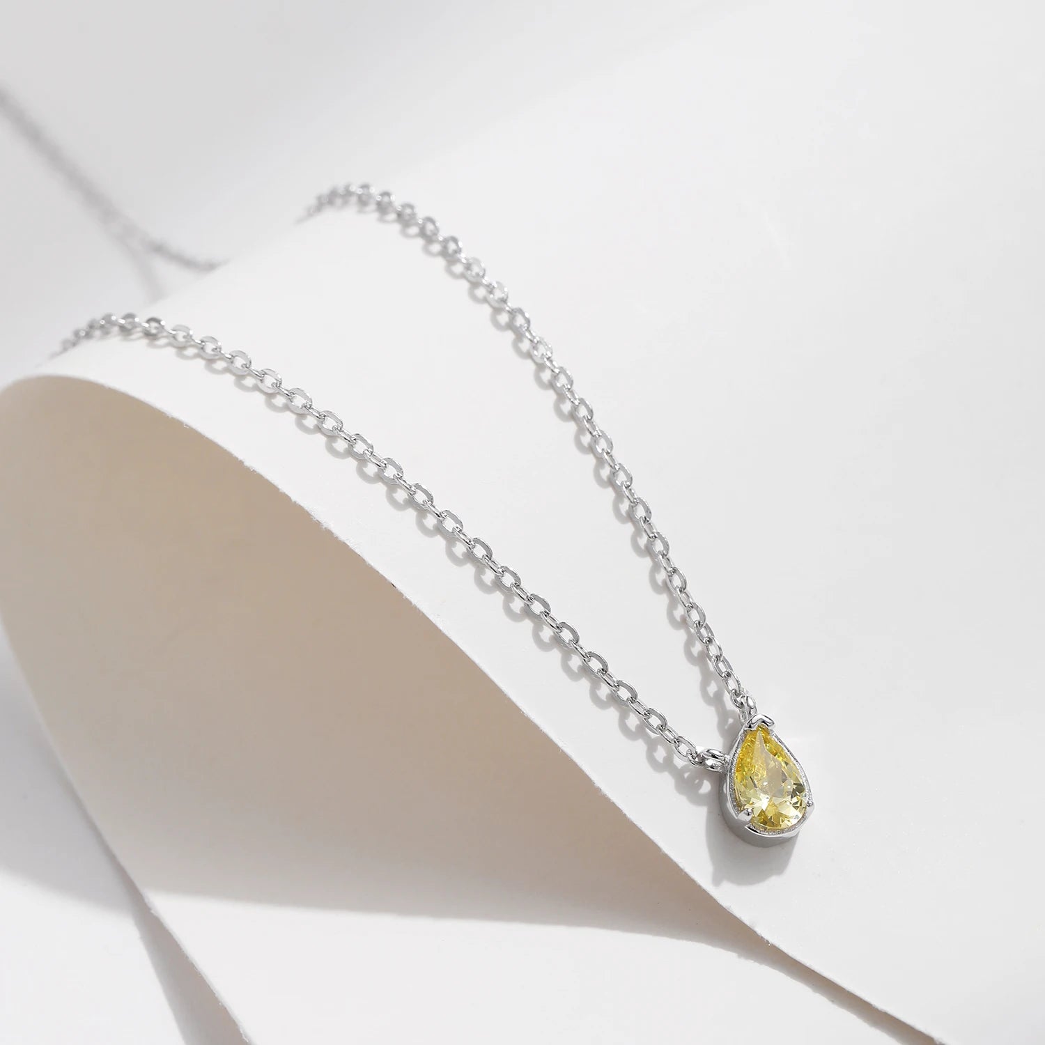 Collier Goutte d'Eau - Plaqué Or 