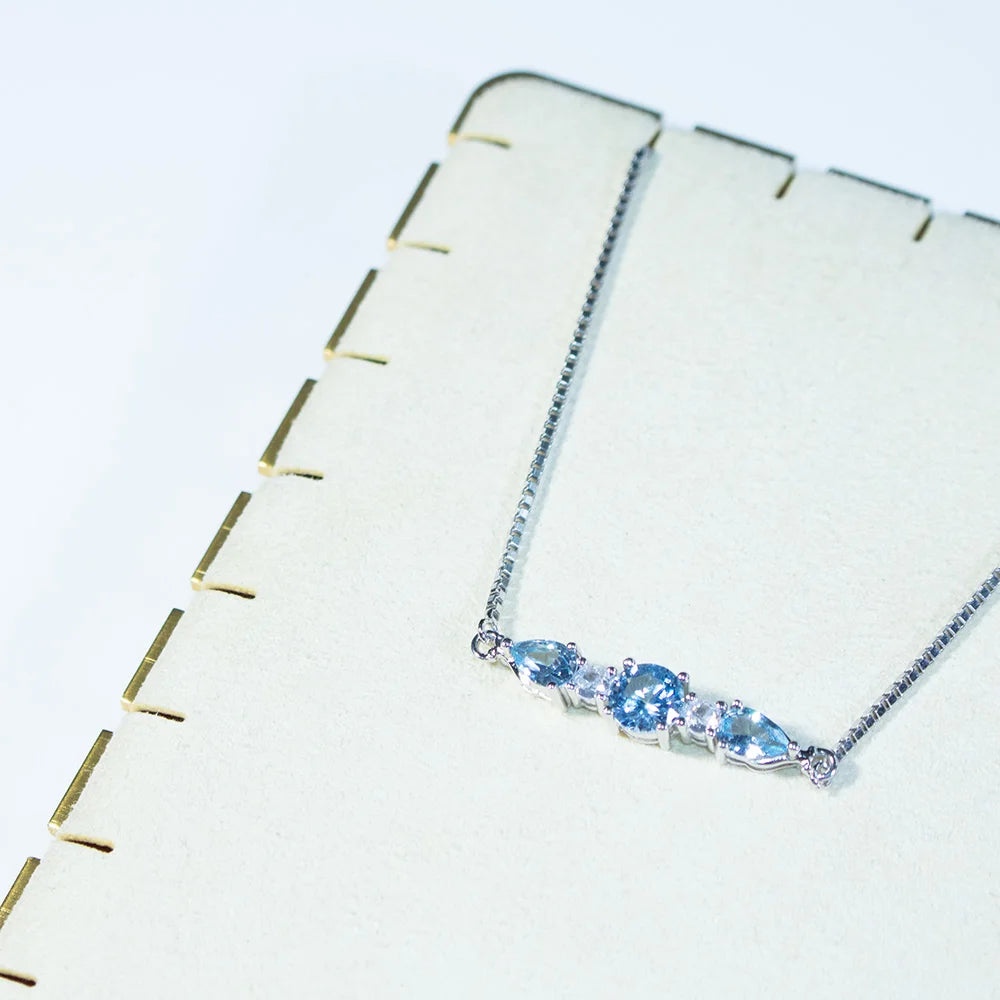 Nano Blue Topaz Bracelet
