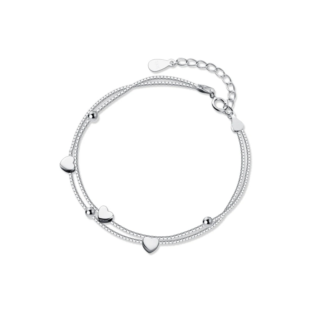Little Balls Love Hearts Bracelet
