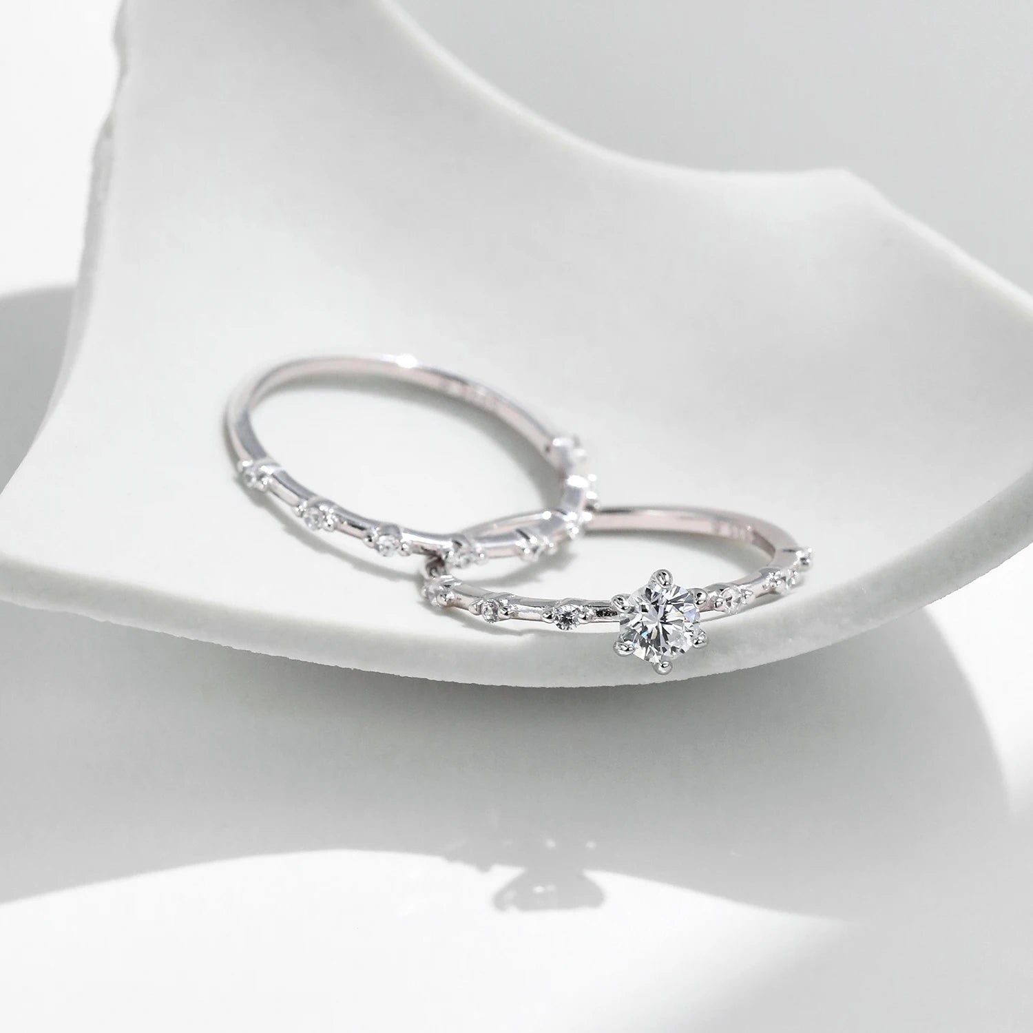 Moissanite Rings