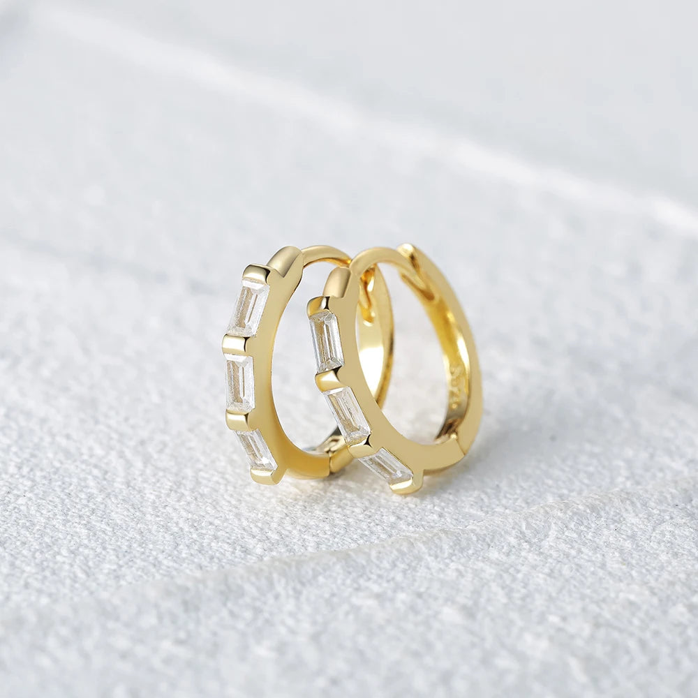 Glossy Hoop Earrings