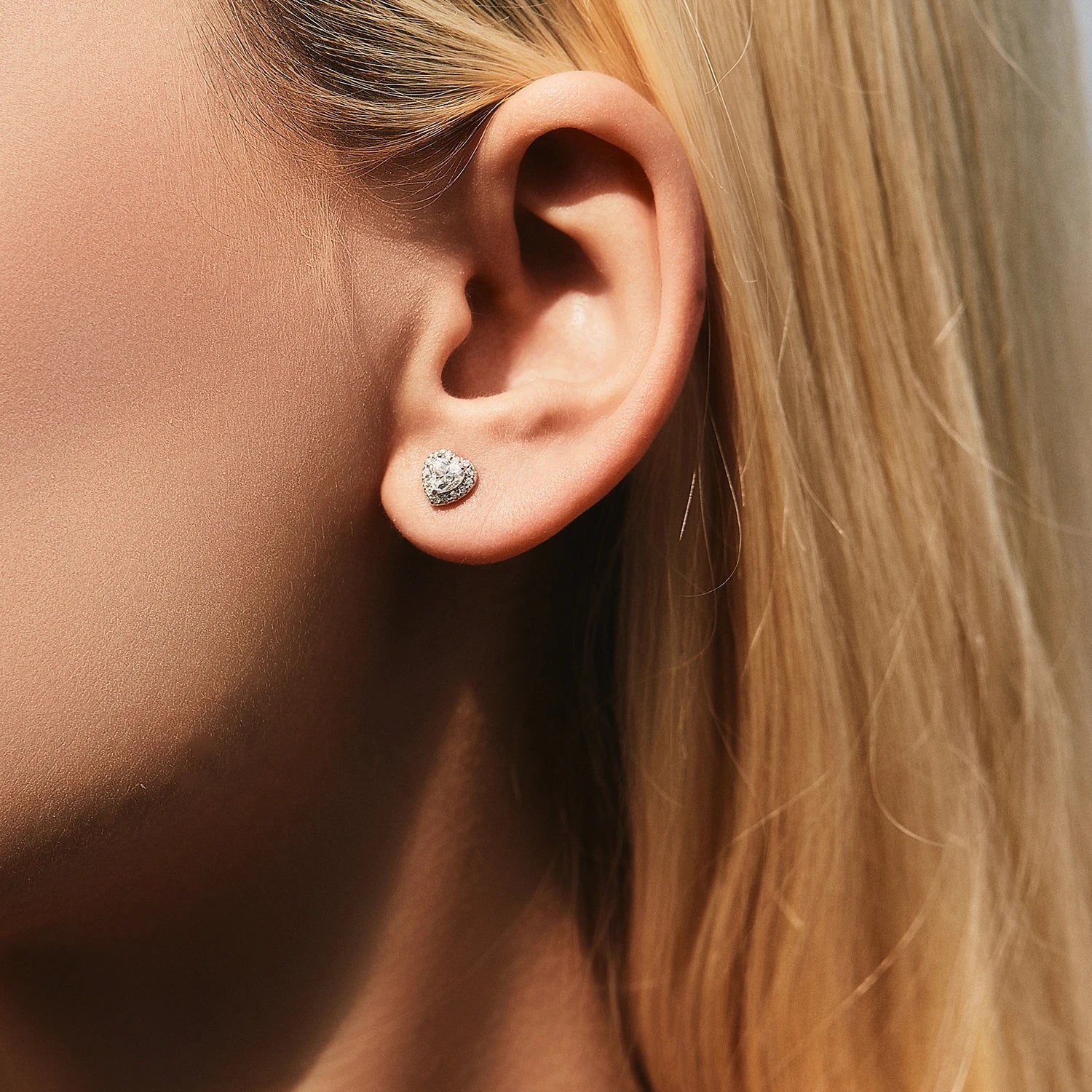 Moissanite Stud Earrings