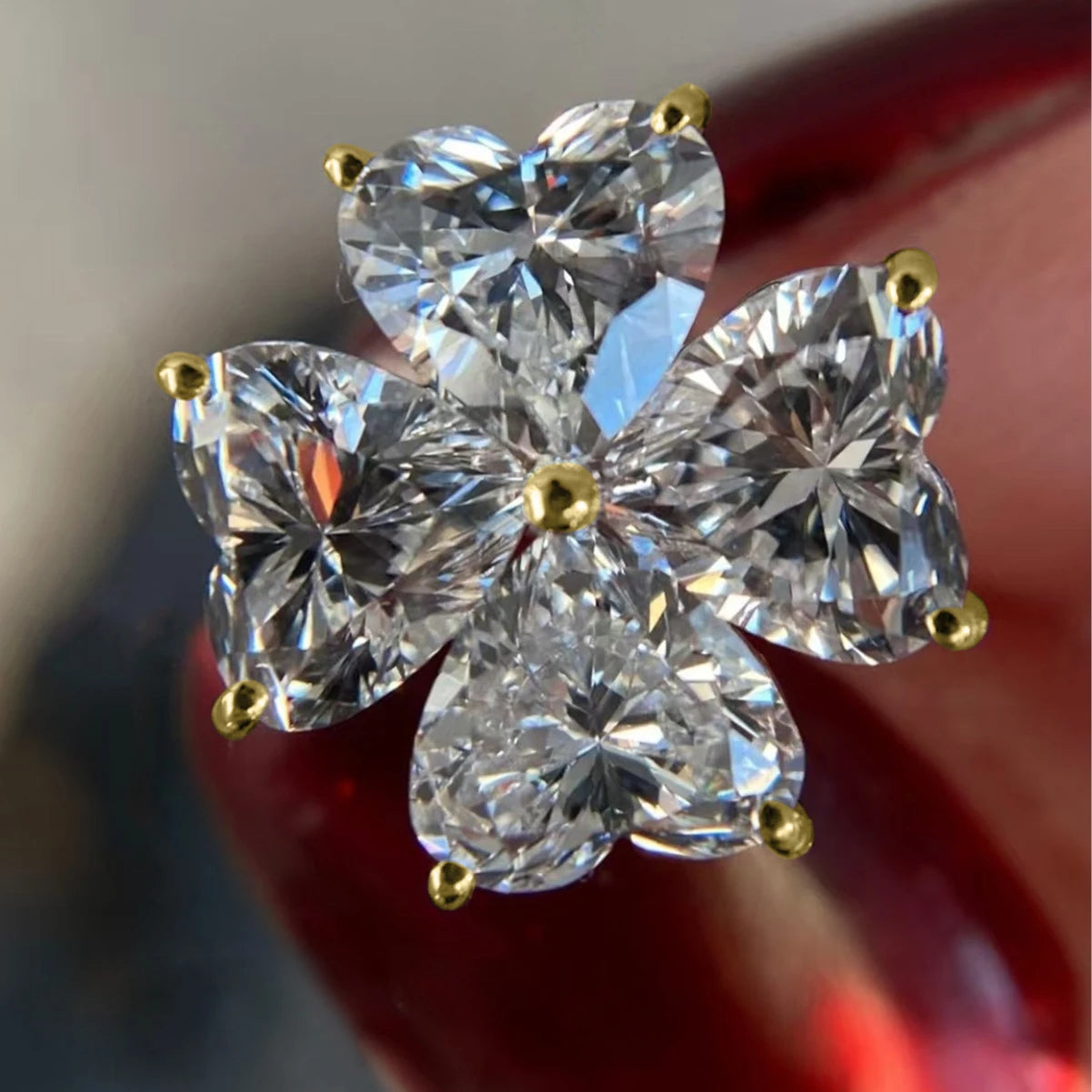 Good Luck Moissanite Earrings