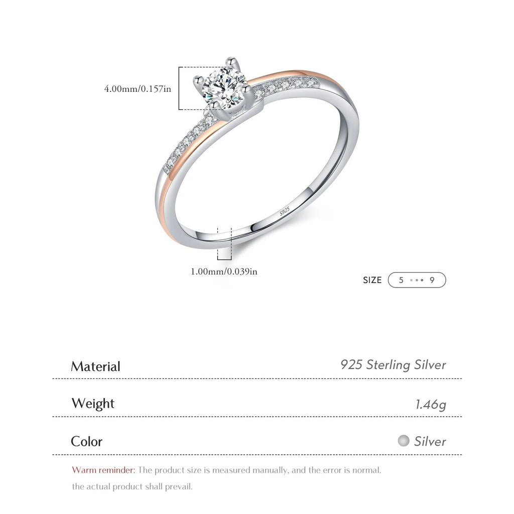 Elegant Rose Gold Ring