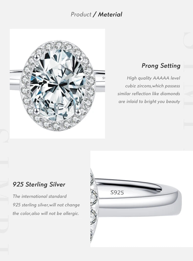 Oval 1CT Ring