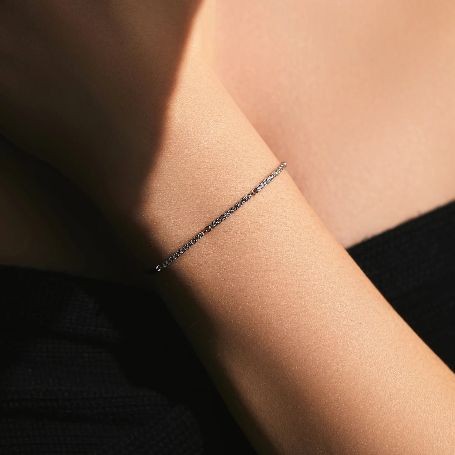 White Gold Plated Bracelet