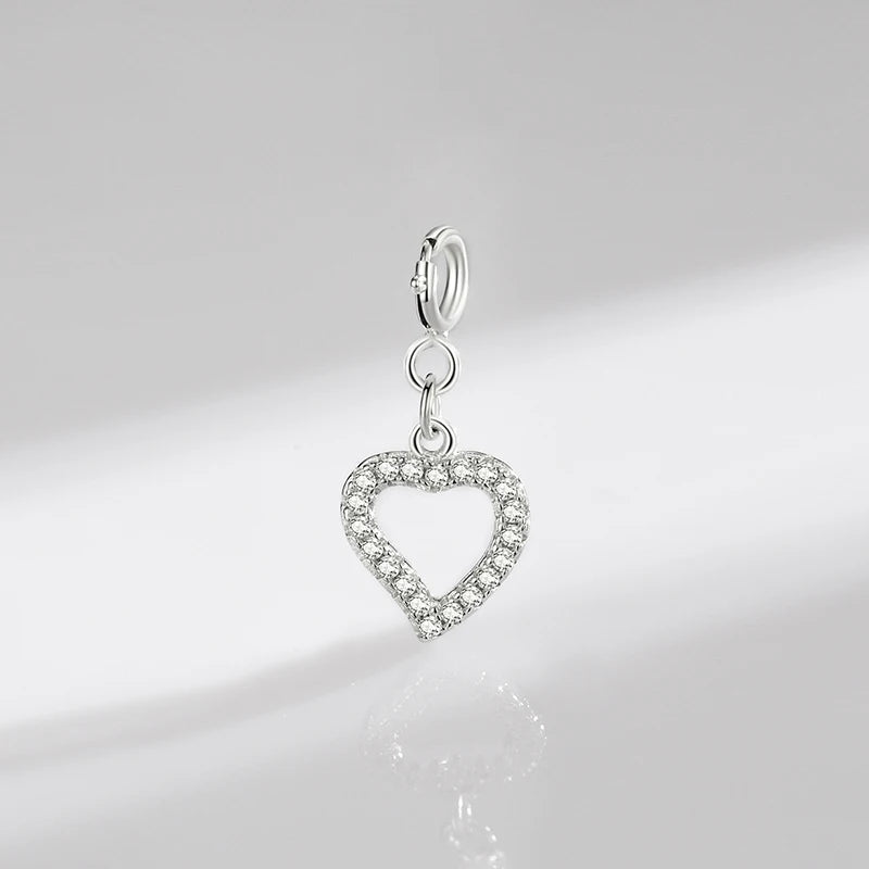 Romantic Irrgular Hearts Pendant