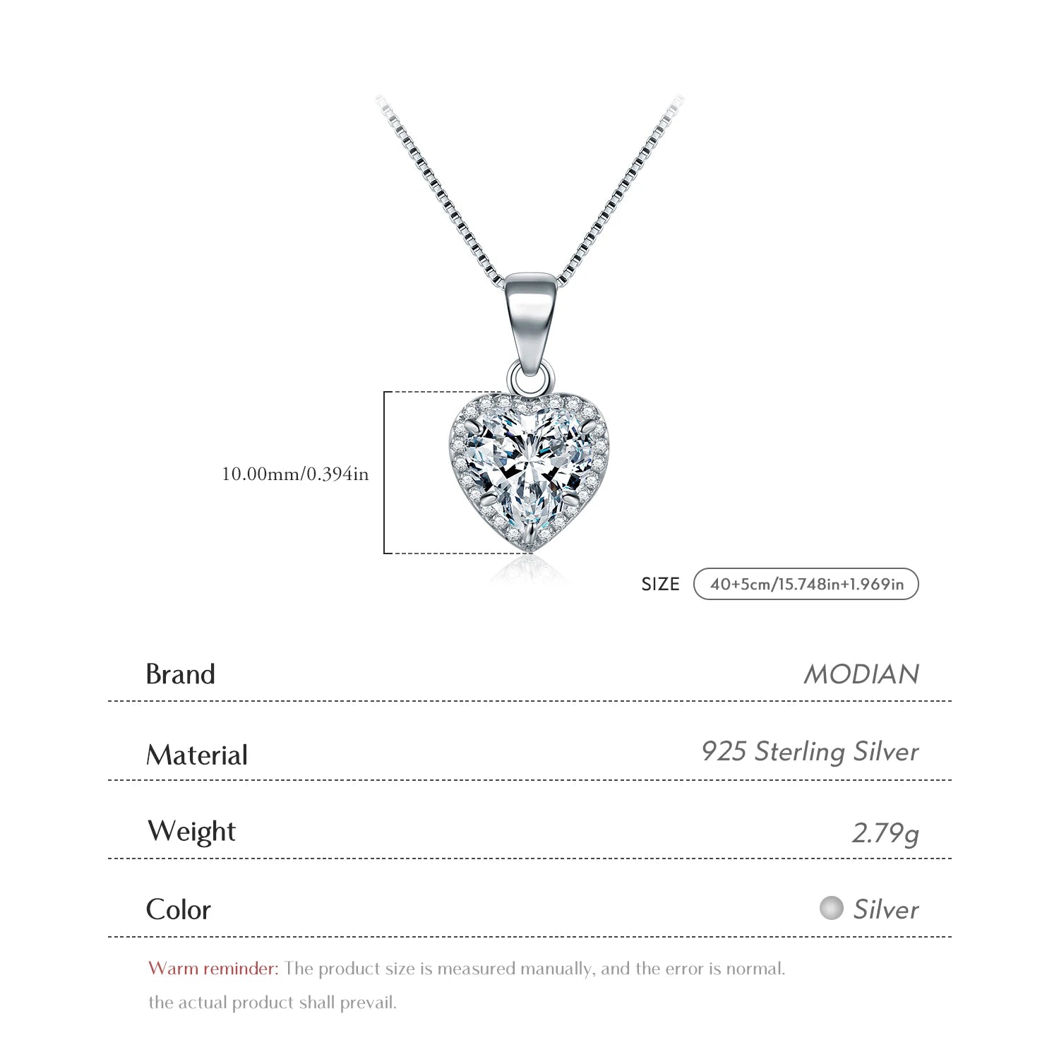 Pendentif coeur 