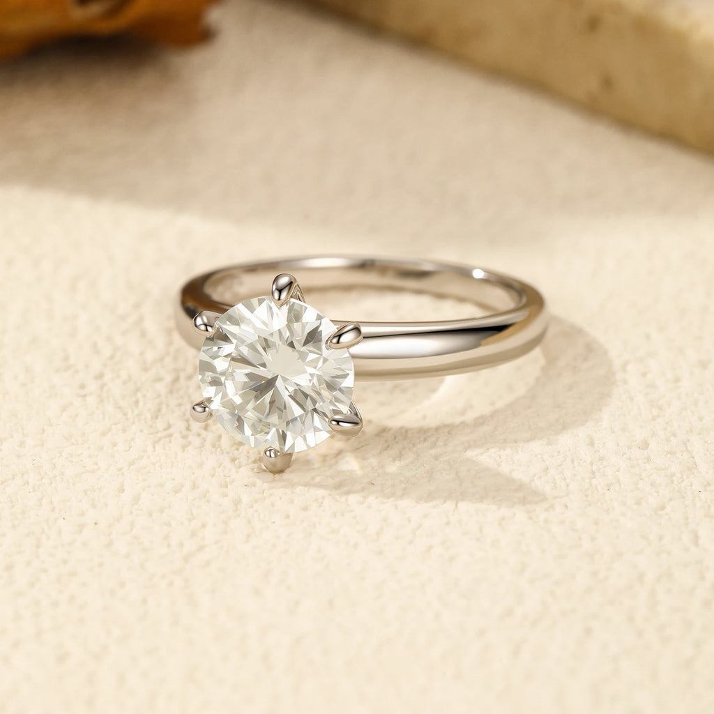 Clarity Moissanite Ring