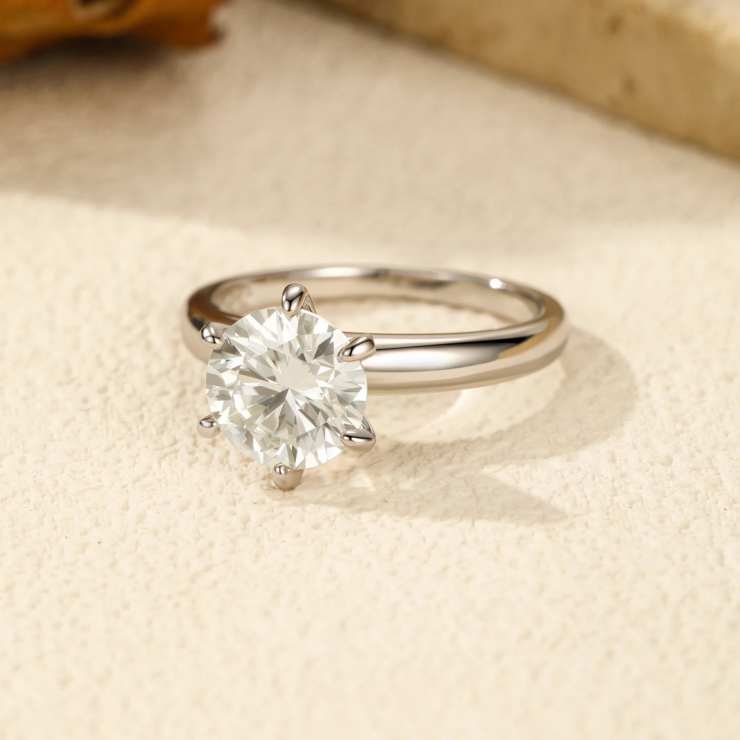 Clarity Moissanite Ring