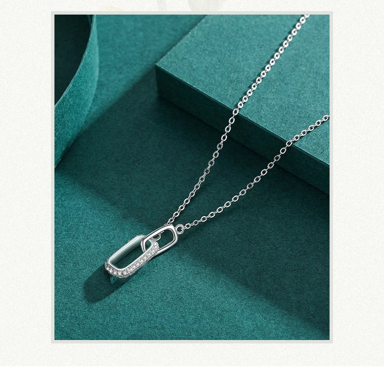 Collier cadenas romantique 