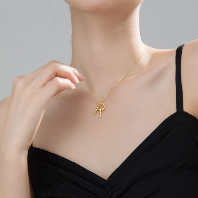 Simple 26 Letters Chain Necklace