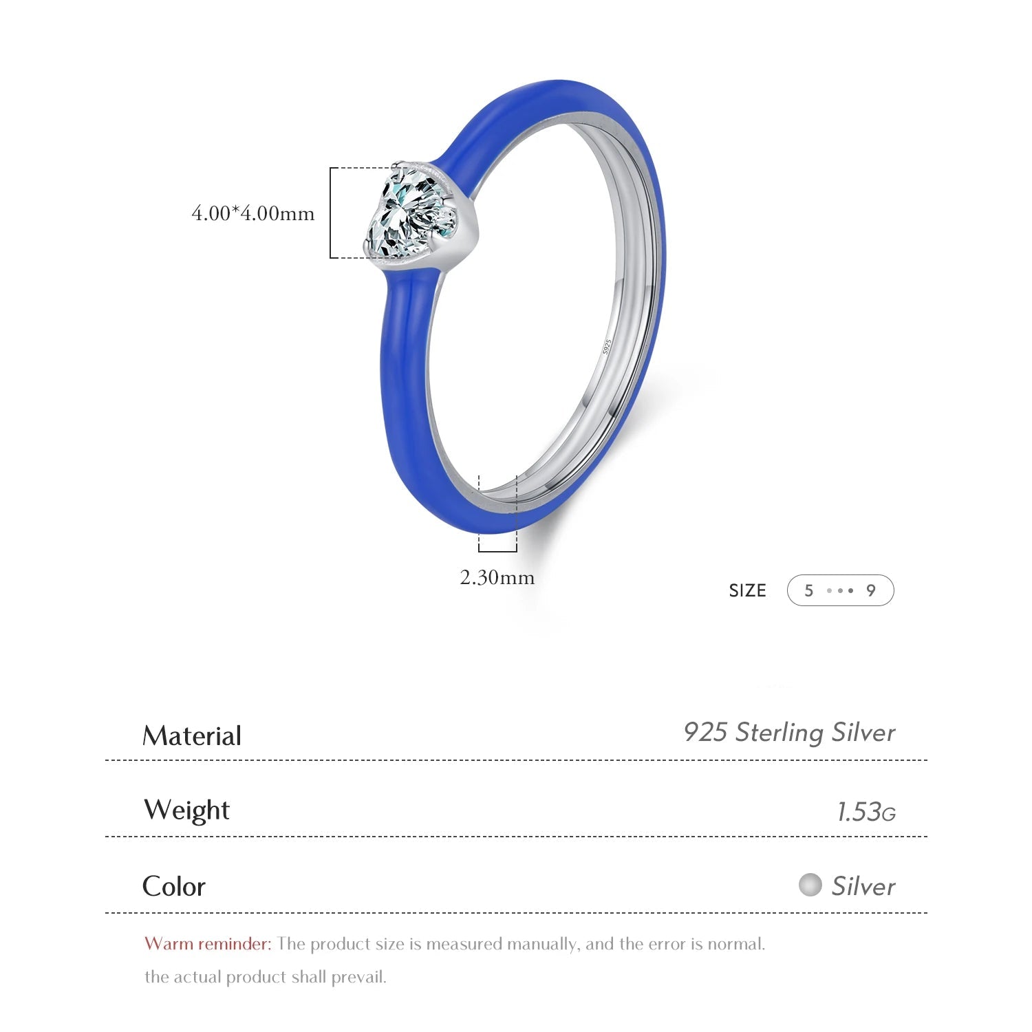 Klein Enamel Ring
