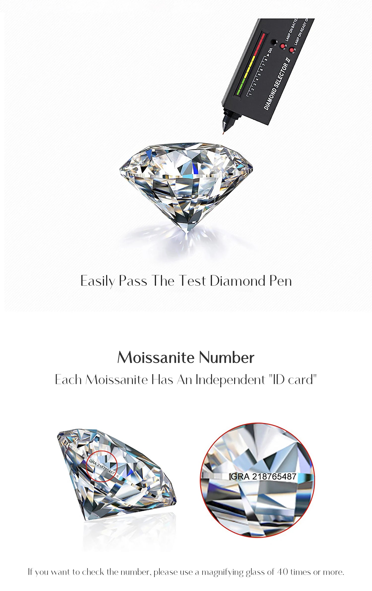 Moissanite Eternity Ring