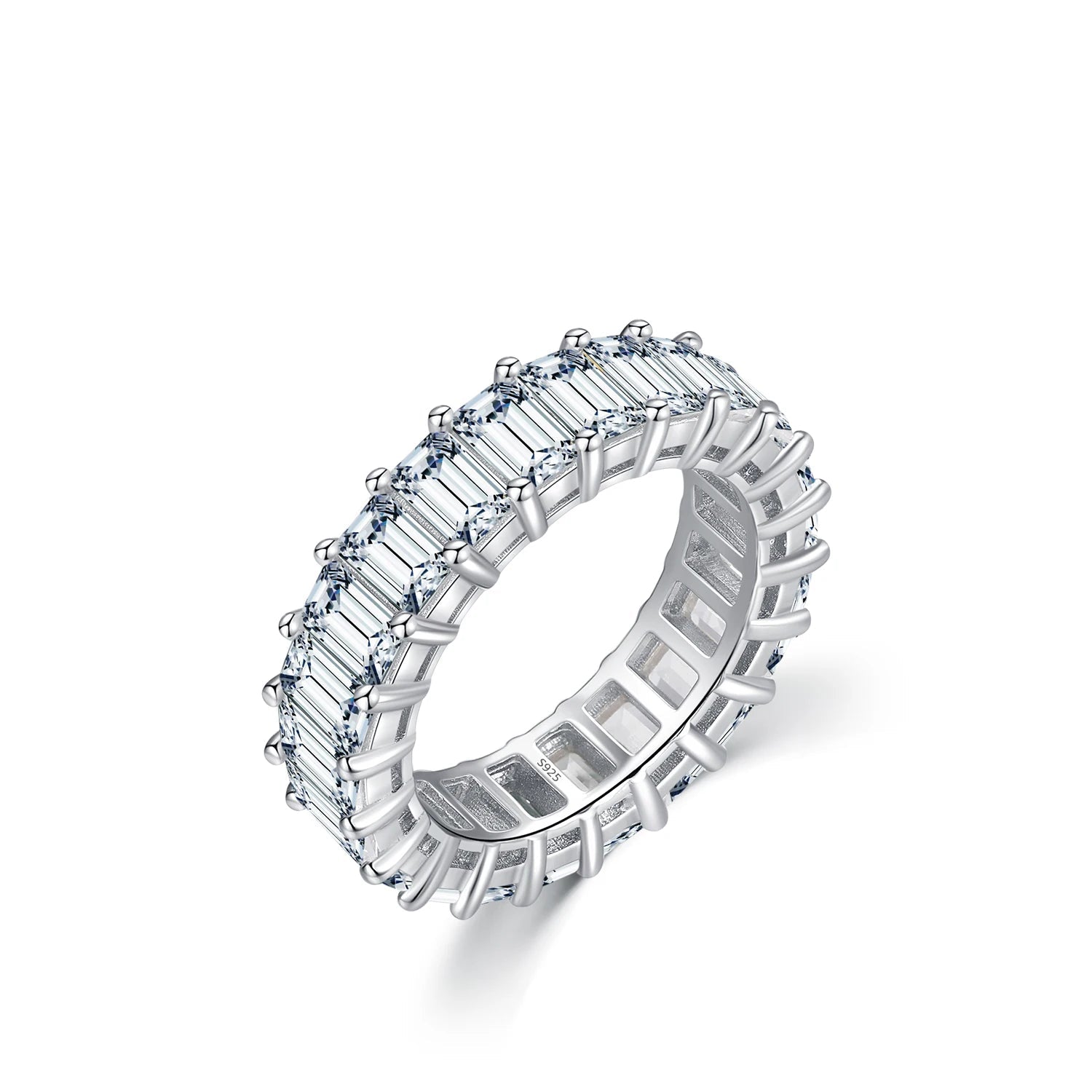 Emeralda Cut High Grade Zirconia Ring