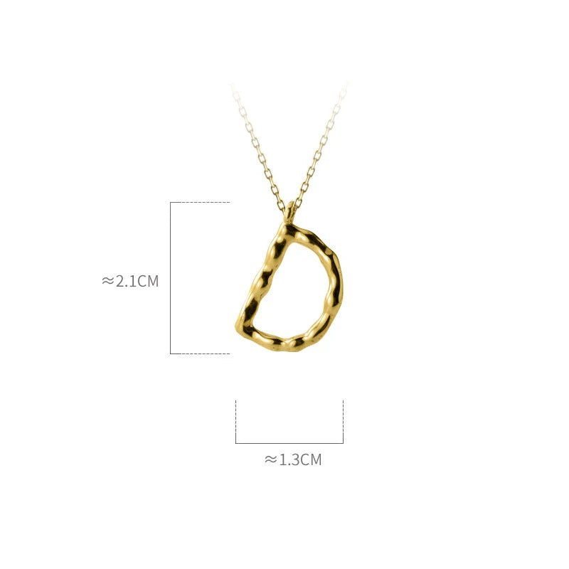 Simple 26 Letters Chain Necklace