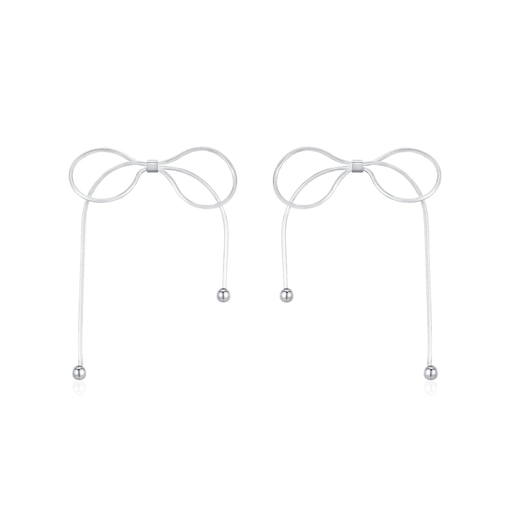 Bowknot Stud Earrings - Valentine's Day