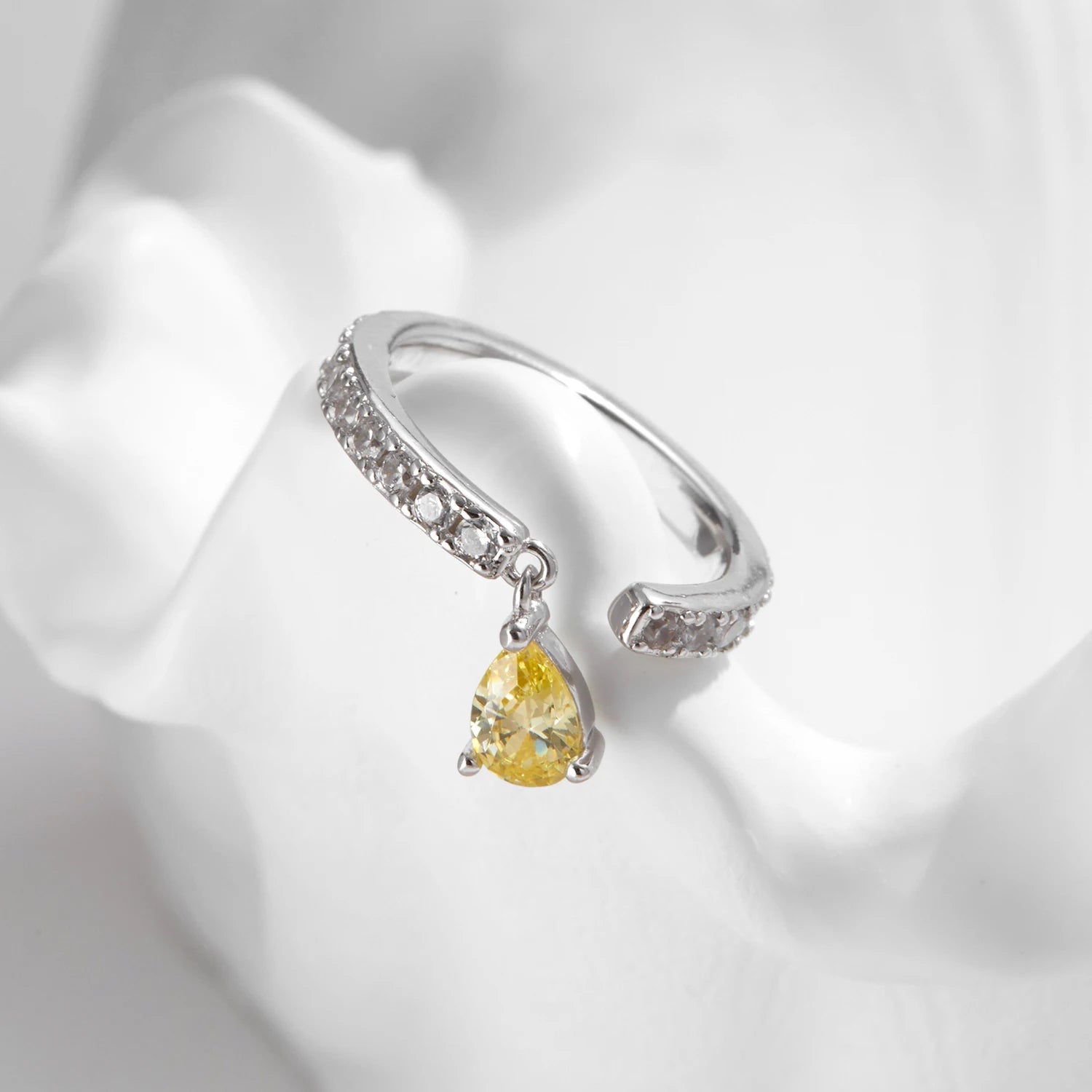 Exquisite Water Drop Ring