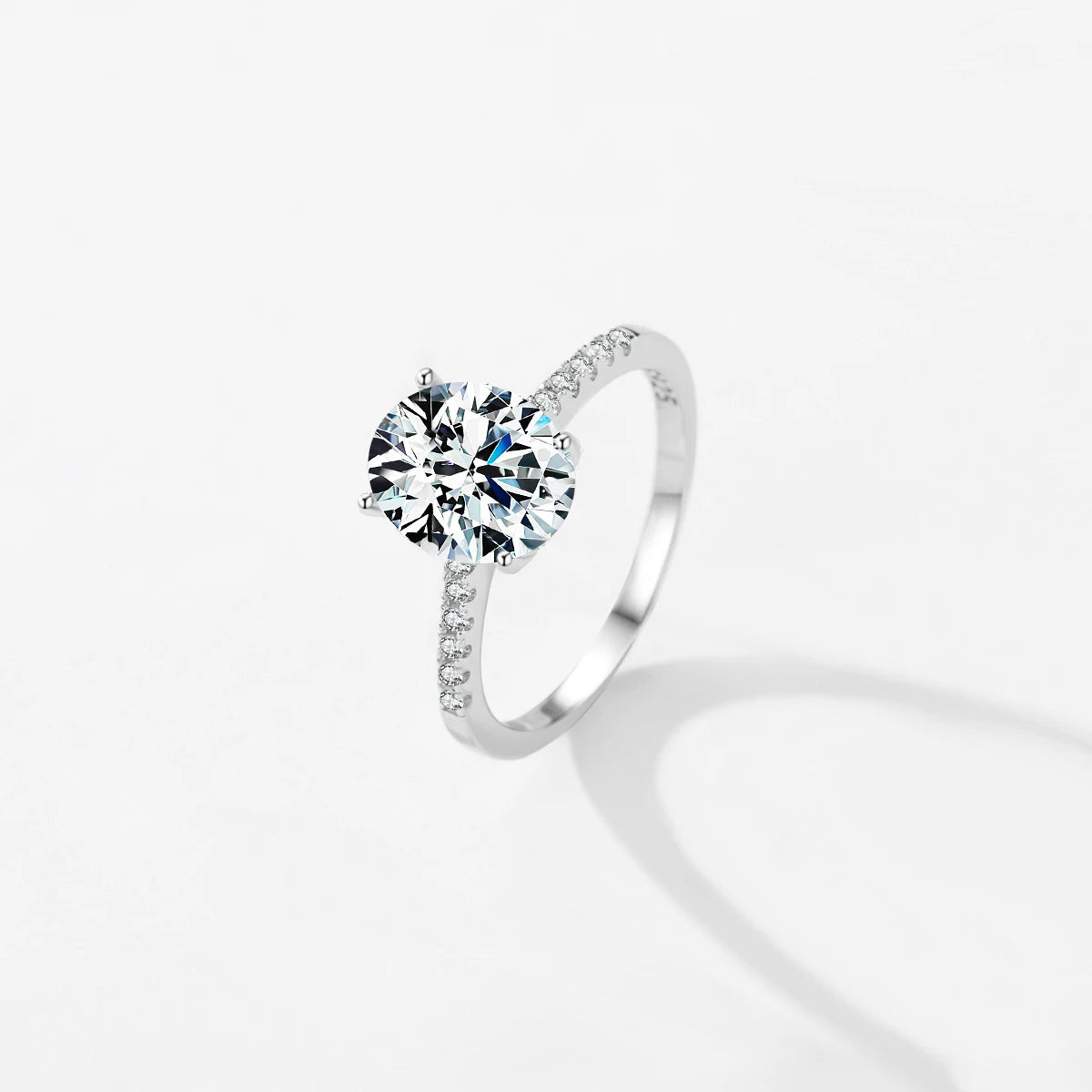Oval Cut Zircon Ring