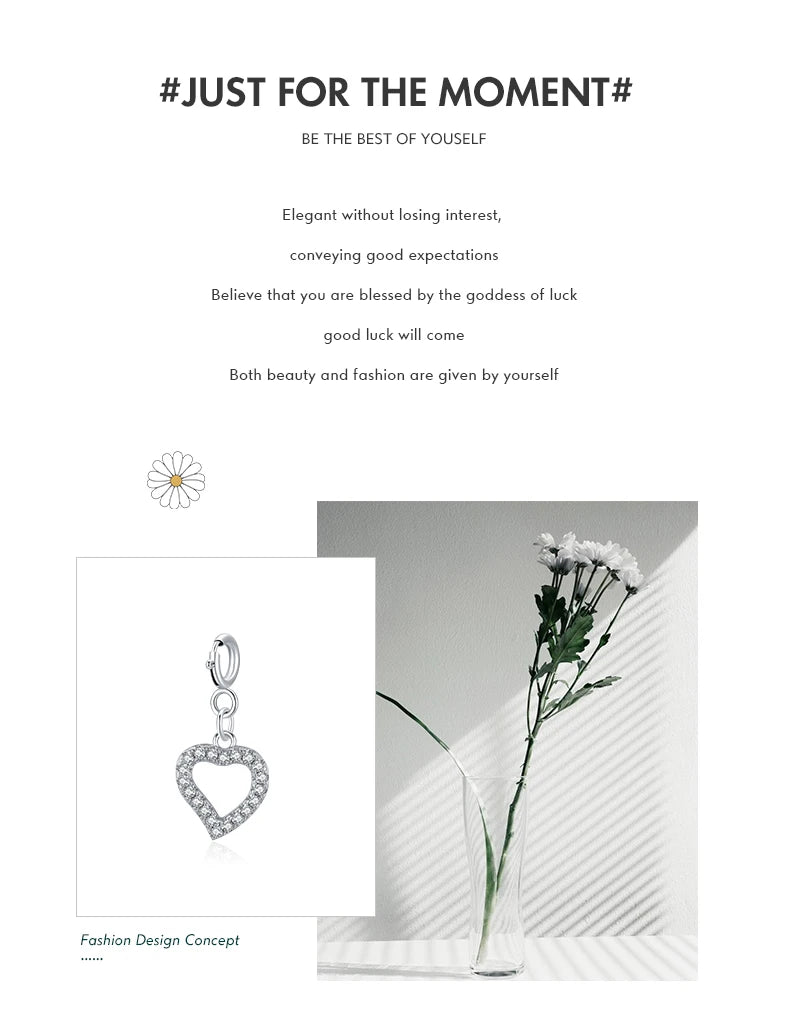 Romantic Irrgular Hearts Pendant