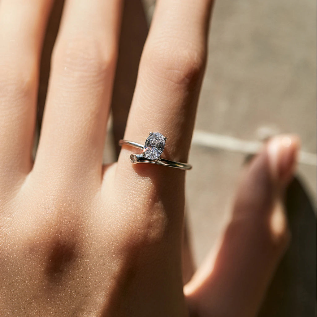 Irregular Oval Ring
