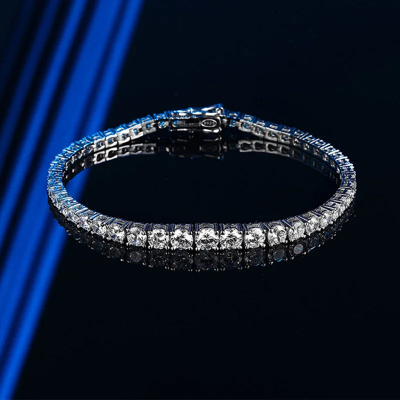 Gradient Moissanite Tennis Bracelet