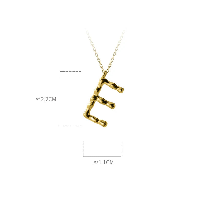 Simple 26 Letters Chain Necklace