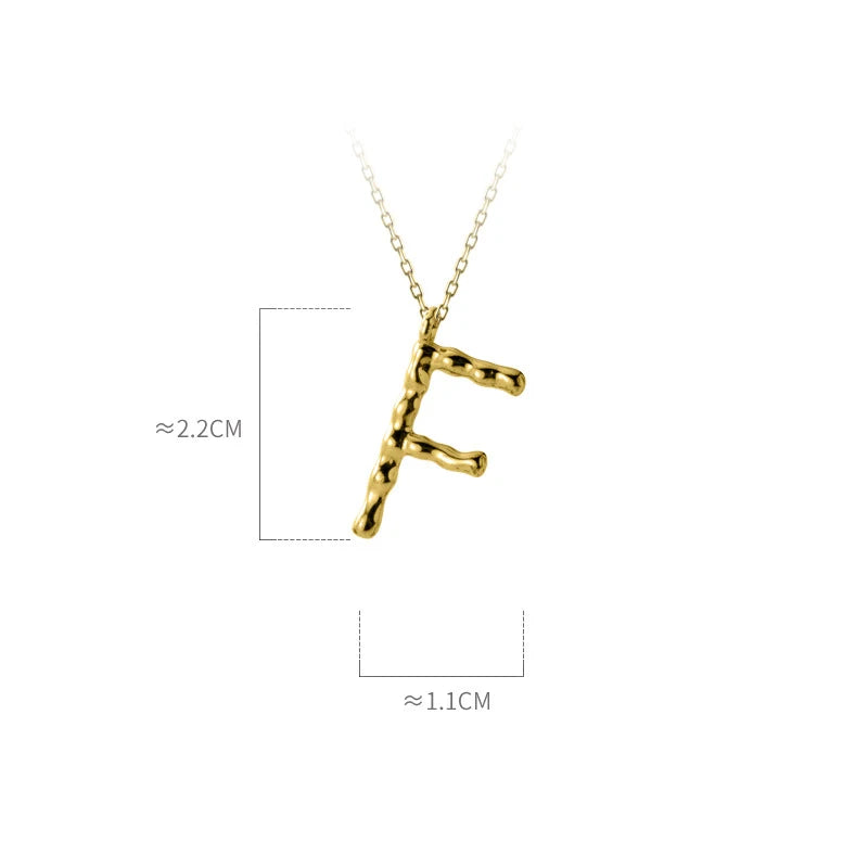 Simple 26 Letters Chain Necklace