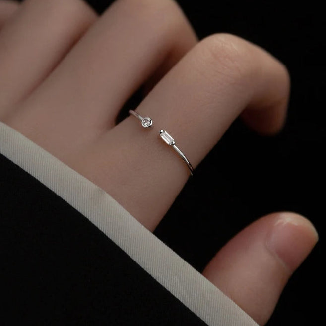 Silver Simple Thin Ring