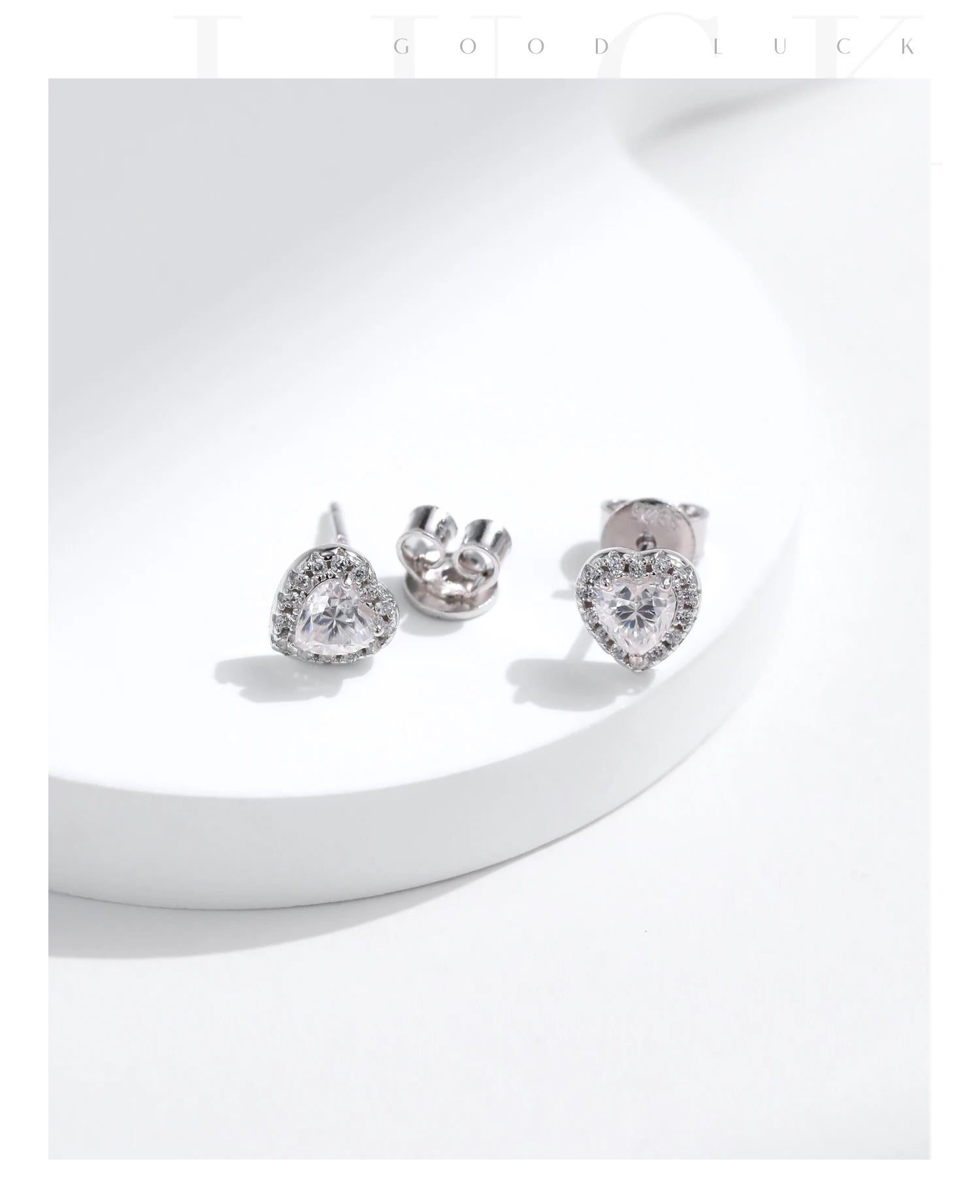 Moissanite Stud Earrings