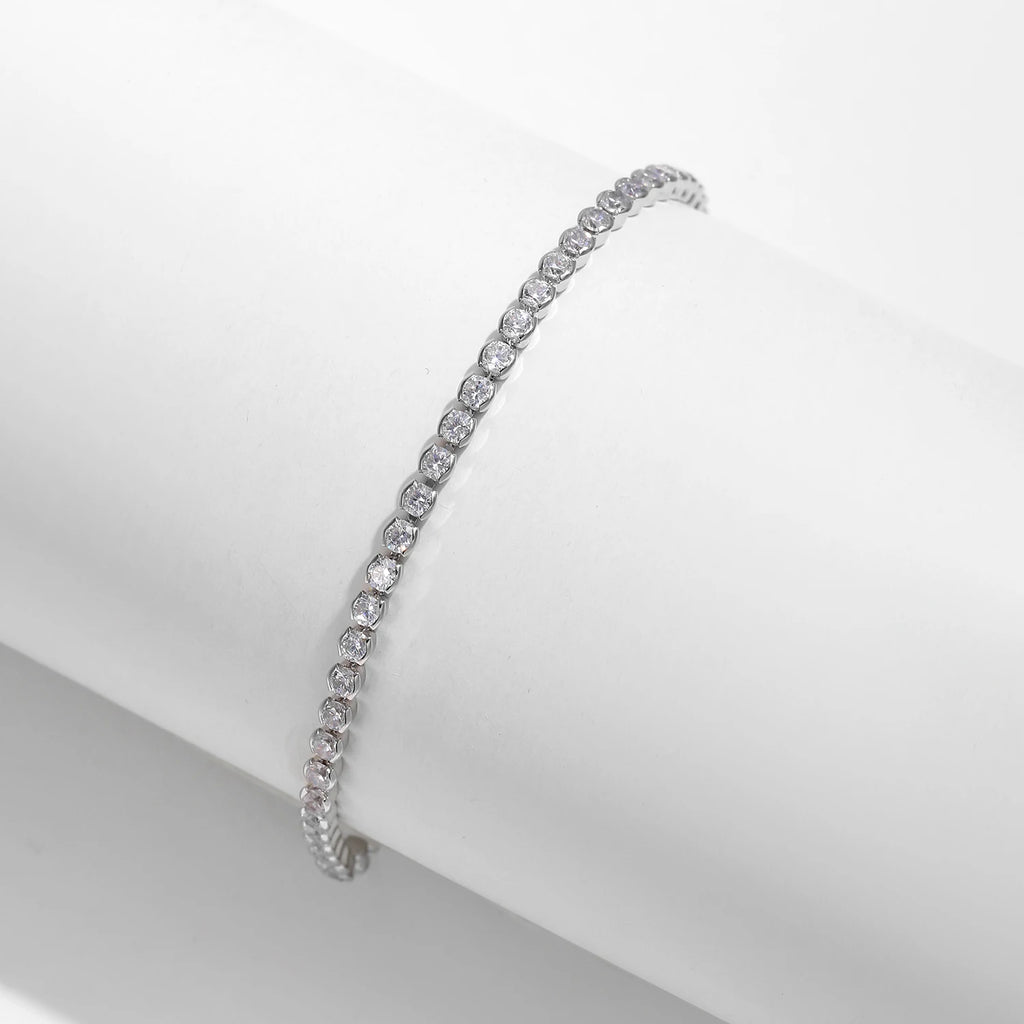 Tennis Bracelet with Zirconias
